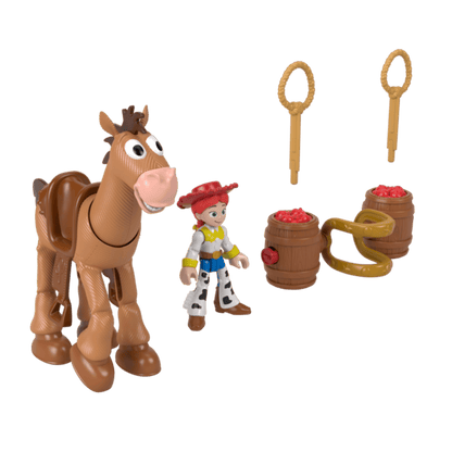 Imaginext Toy Story Adventure Collection Deluxe Edition Jessie And Bullseye Duo Figure