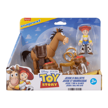 Imaginext Toy Story Adventure Collection Deluxe Edition Jessie And Bullseye Duo Figure