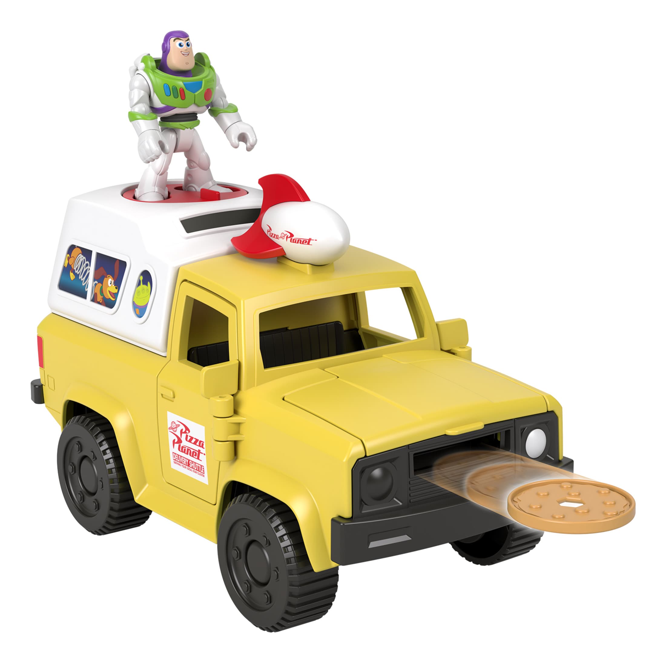 Imaginext Toy Story Pizza Planet Truck Playset With Interactive Lights Sound Effects