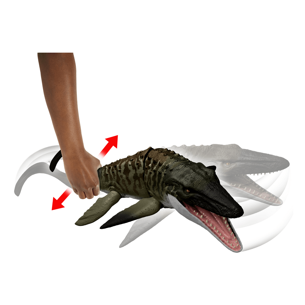 Jurassic World Saga Feature Mosasaurus Dinosaur Figure by Mattel 194735270620