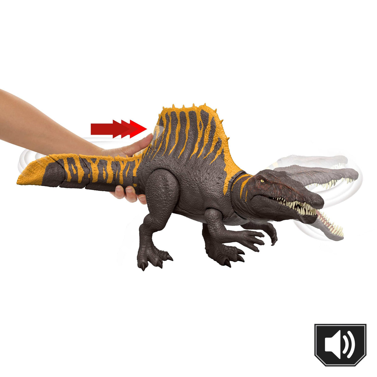 Jurassic World Saga Feature Spinosaurus Dinosaur Action Figure by Mattel 194735309498