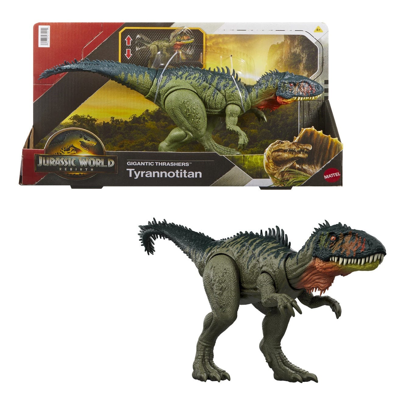 Jurassic World Saga Gig Thrashers Tyrannotitan Action Figure 194735272914