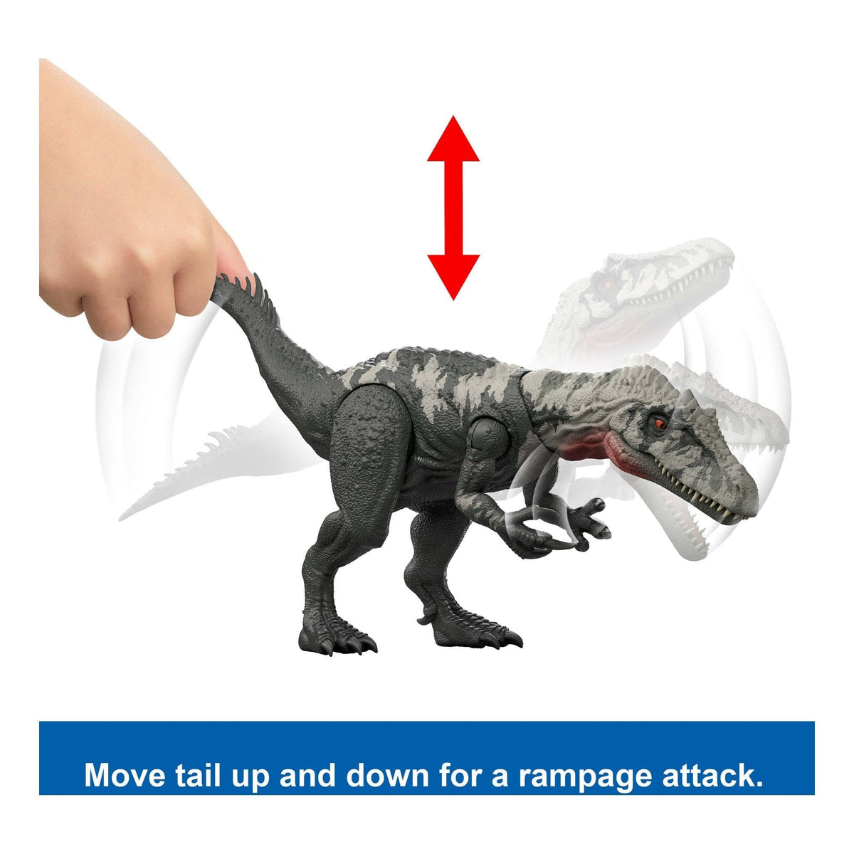 Jurassic World Saga GT Chilantaisurus Dinosaur Figure for Children by Mattel 194735309993