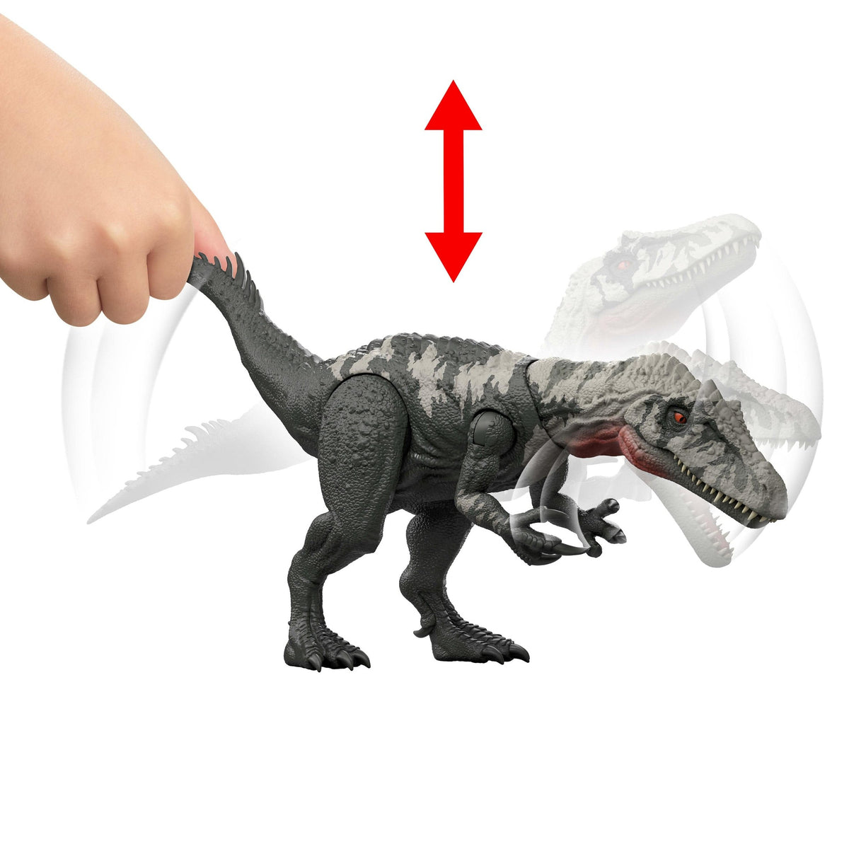 Jurassic World Saga GT Chilantaisurus Dinosaur Figure for Children by Mattel 194735309993