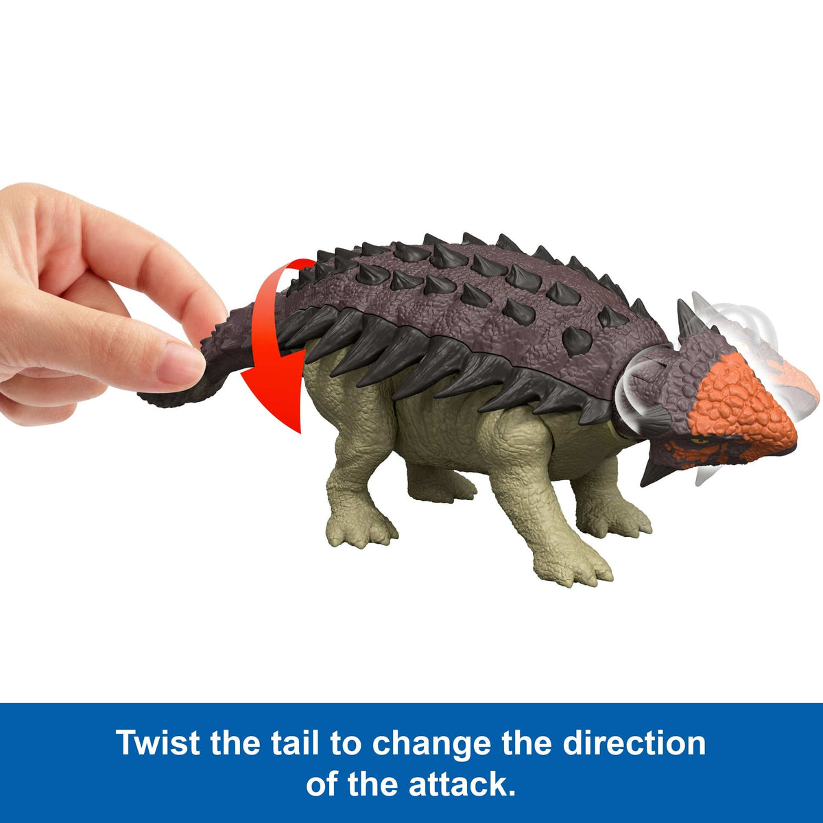 Jurassic World Saga Wild Roar Euoplocephalus