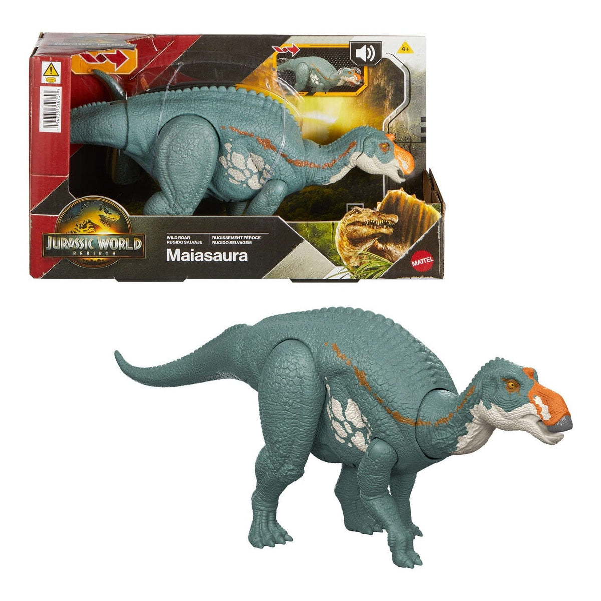 Jurassic World Saga Wild Roar Maiasaura Dinosaur Figure 194735310753