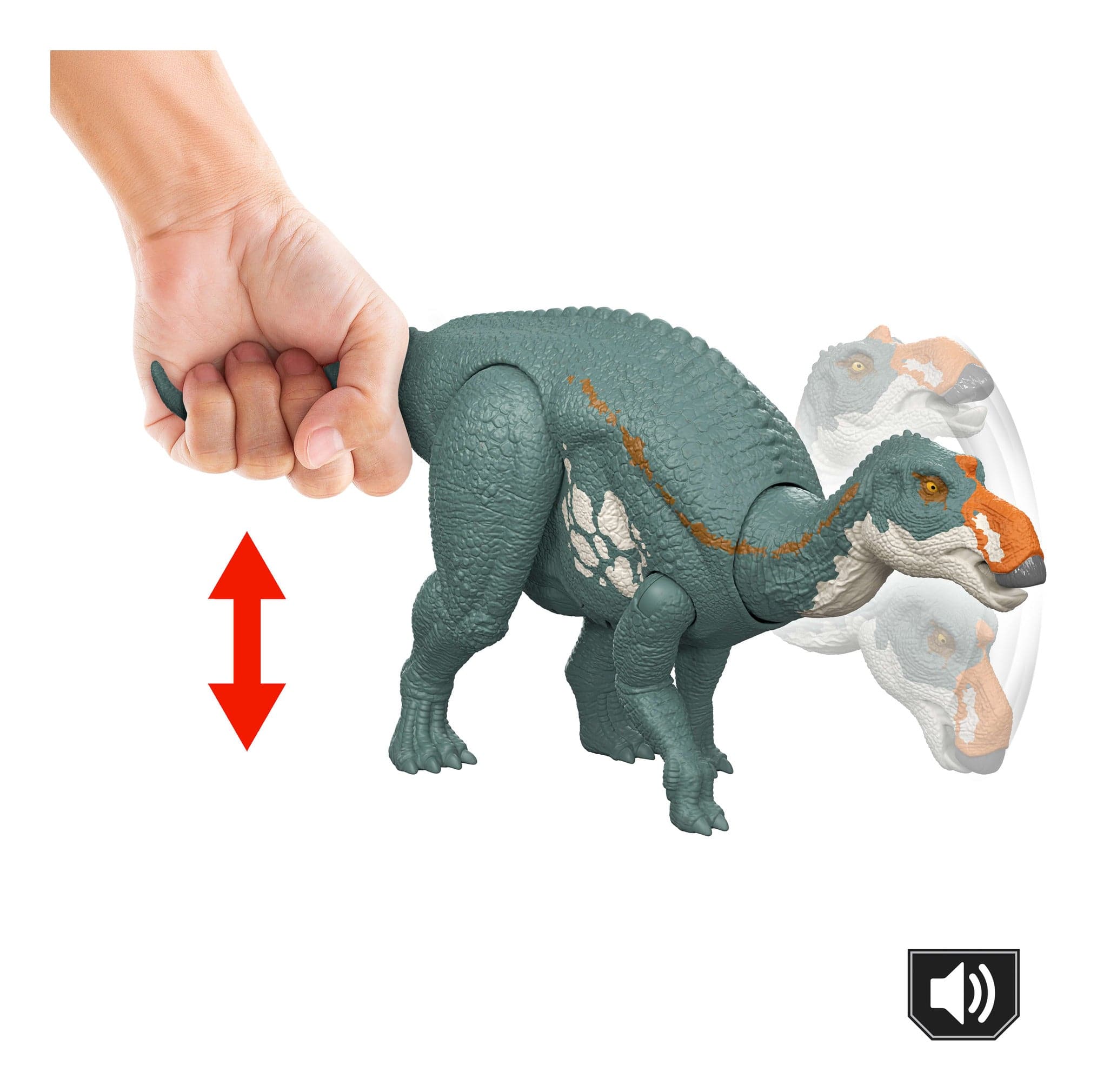 Jurassic World Saga Wild Roar Maiasaura Dinosaur Figure 194735310753