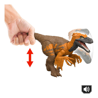 Jurassic World Saga Wild Roar Utahraptor Figure by Mattel 194735310791