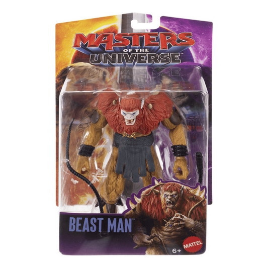 Masters of the Universe Beast Man 5.5-Inch Action Figure with Whip 194735350469