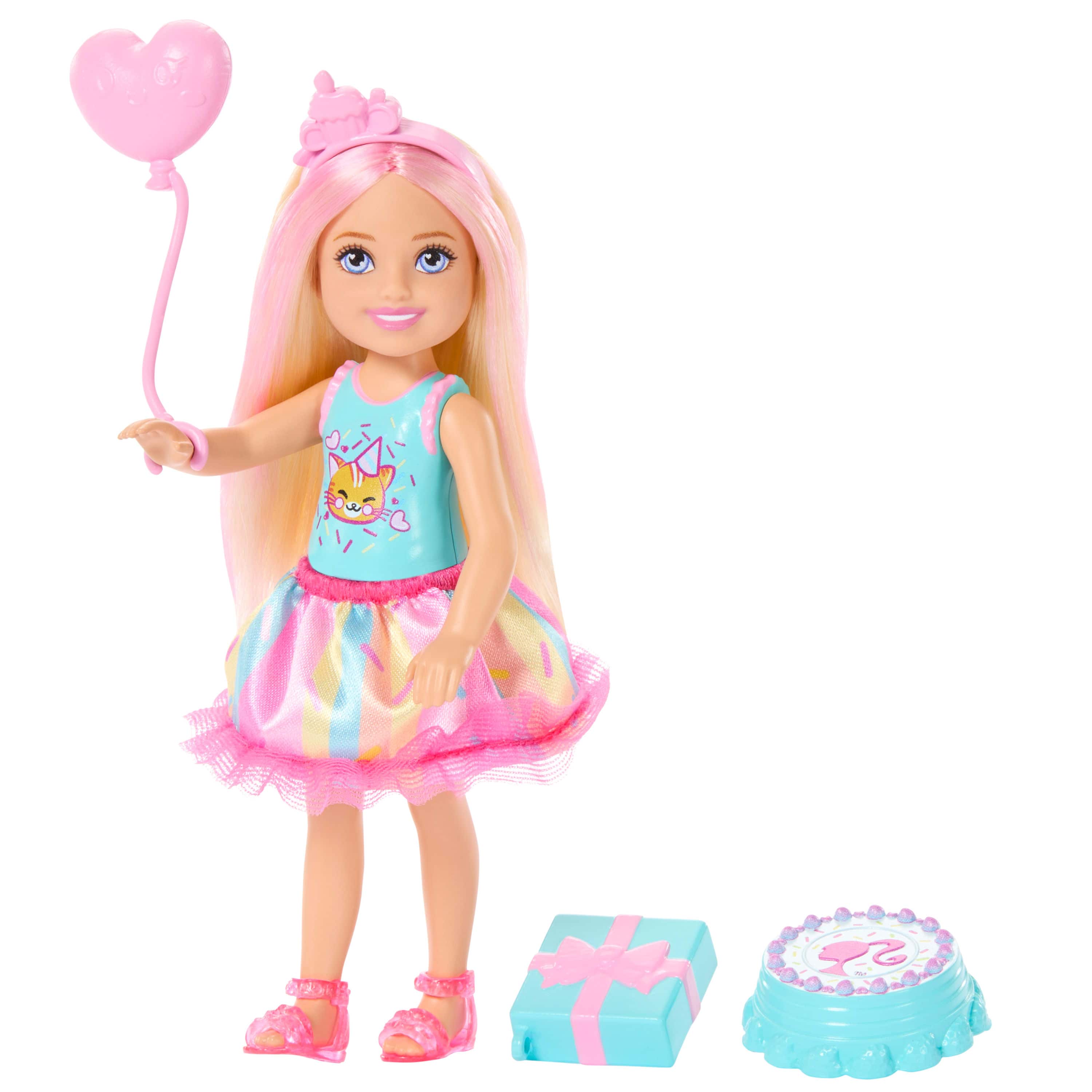 Mattel Barbie Chelsea Birthday Doll With Festive Outfit And Accessories Deluxe Bundle