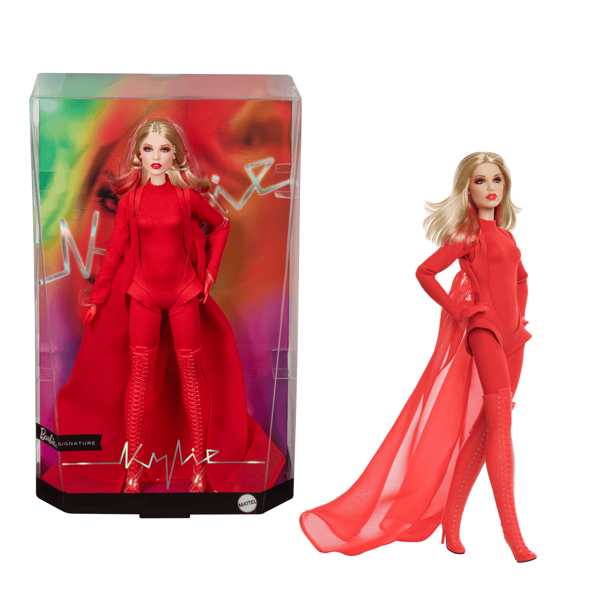 Mattel Barbie Music Series Deluxe Limited Edition Chrome Packaging Kylie Minogue Doll