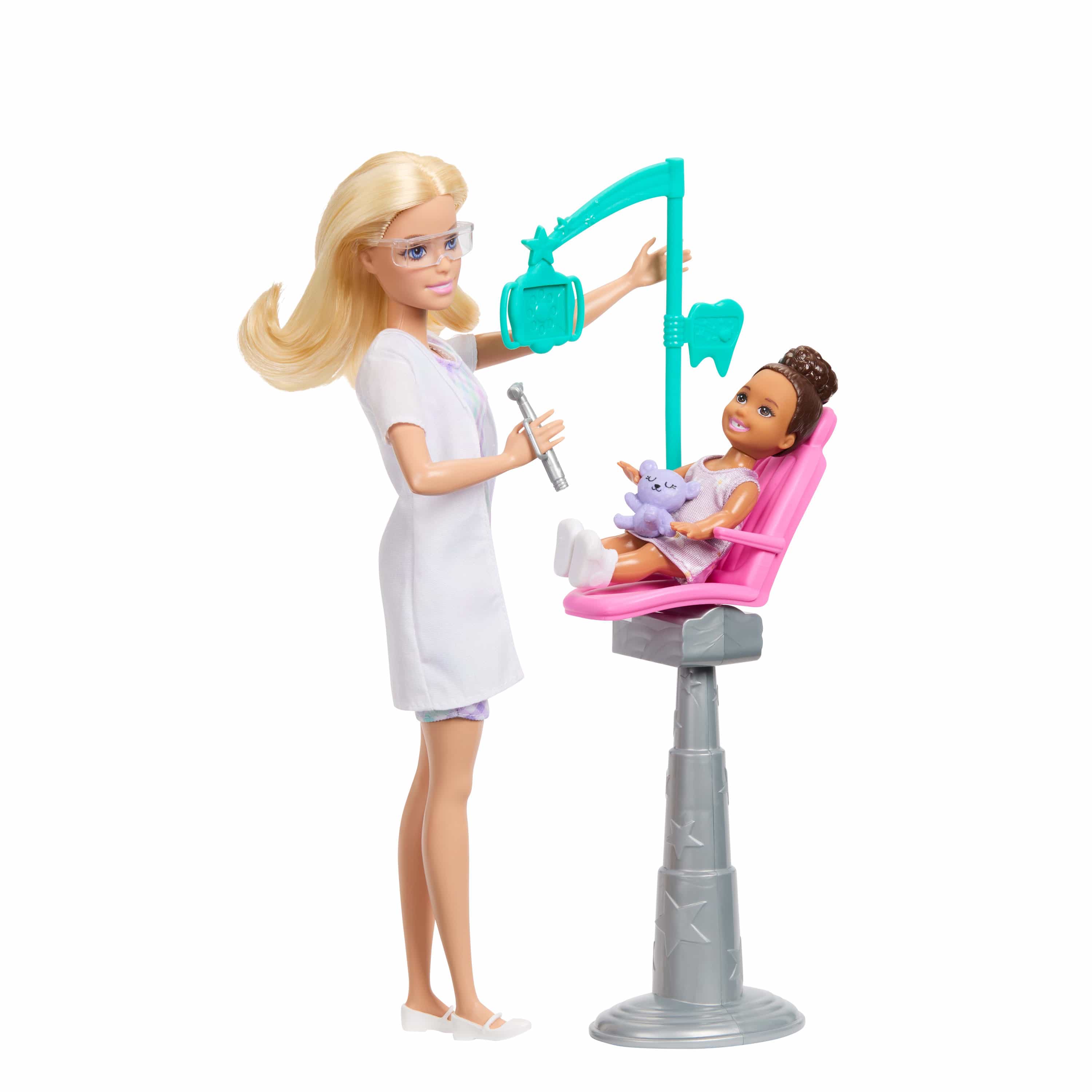 Mattel Barbie Official Dental Adventure Dentist Roleplay Clinic Set Playset