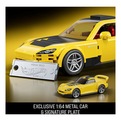 Mattel Brick Shop Hot Wheels Speed Series '07 Honda S2000 Building Set 194735331567