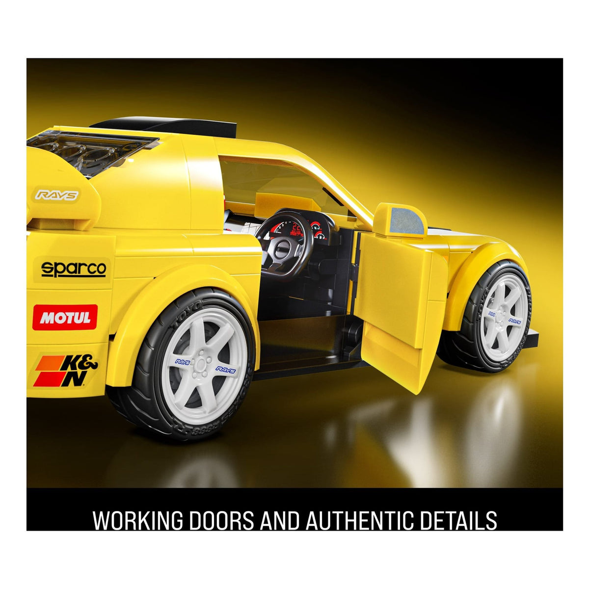 Mattel Brick Shop Hot Wheels Speed Series '07 Honda S2000 Building Set 194735331567