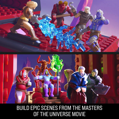 Mattel Brick Shop Masters of the Universe Clash at Snake Mountain Building Set 194735372577