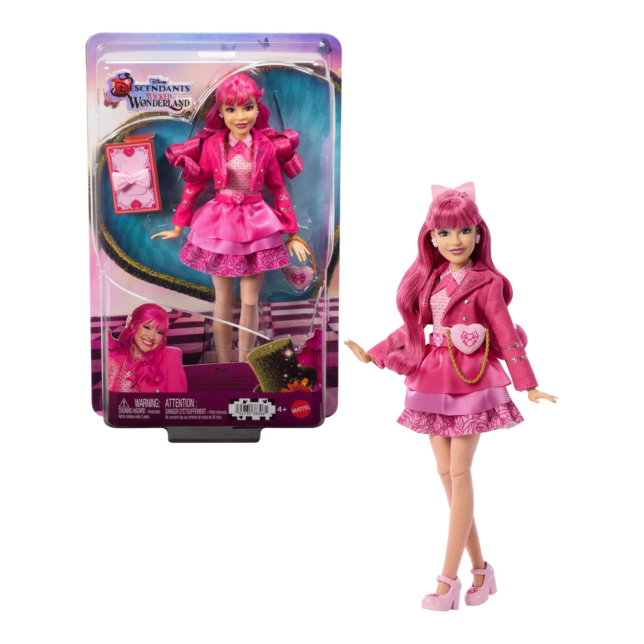 Mattel Disney Descendants Wicked Wonderland Red Fashion Doll 194735383085