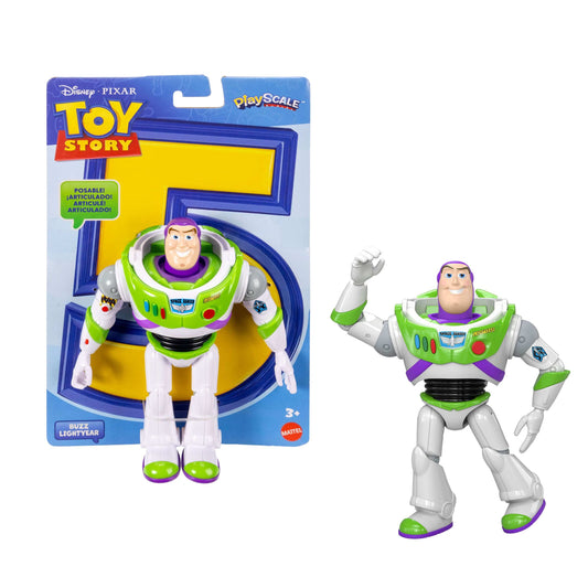 Mattel Disney Pixar Toy Story 5 Buzz Lightyear 7-Inch PlayScale Figure 194735356546