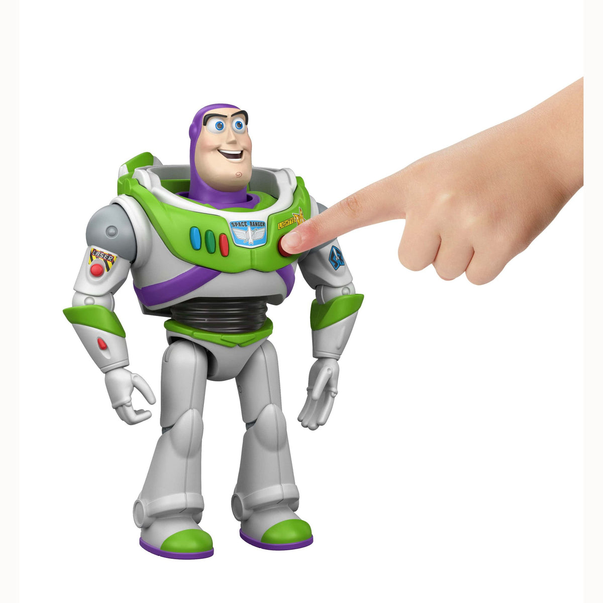 Mattel Disney Pixar Toy Story 5 Interactables Buzz Lightyear Figure 194735356638