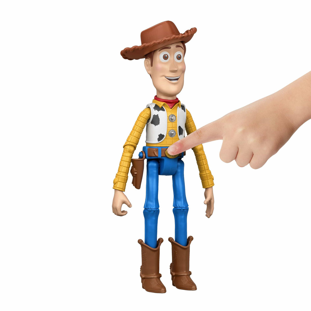 Mattel Disney Pixar Toy Story 5 Interactables Woody Talking Figure 194735356775