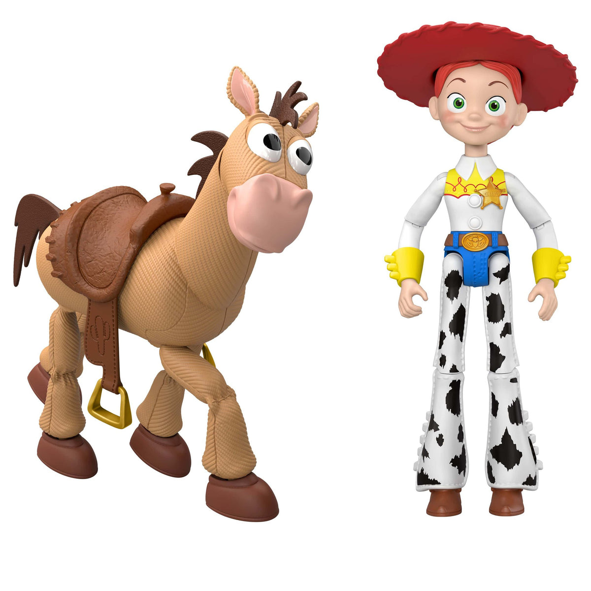 Mattel Disney Pixar Toy Story 5 Jessie & Bullseye 7-Inch Playscale 2-Pack 194735356782