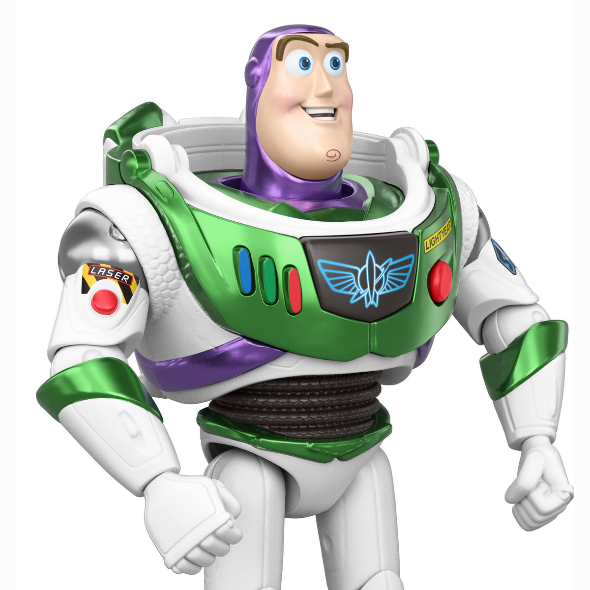 Mattel Disney Pixar Toy Story 5 PlayScale Interactables Hi-Tech Buzz Lightyear Figure 194735356577