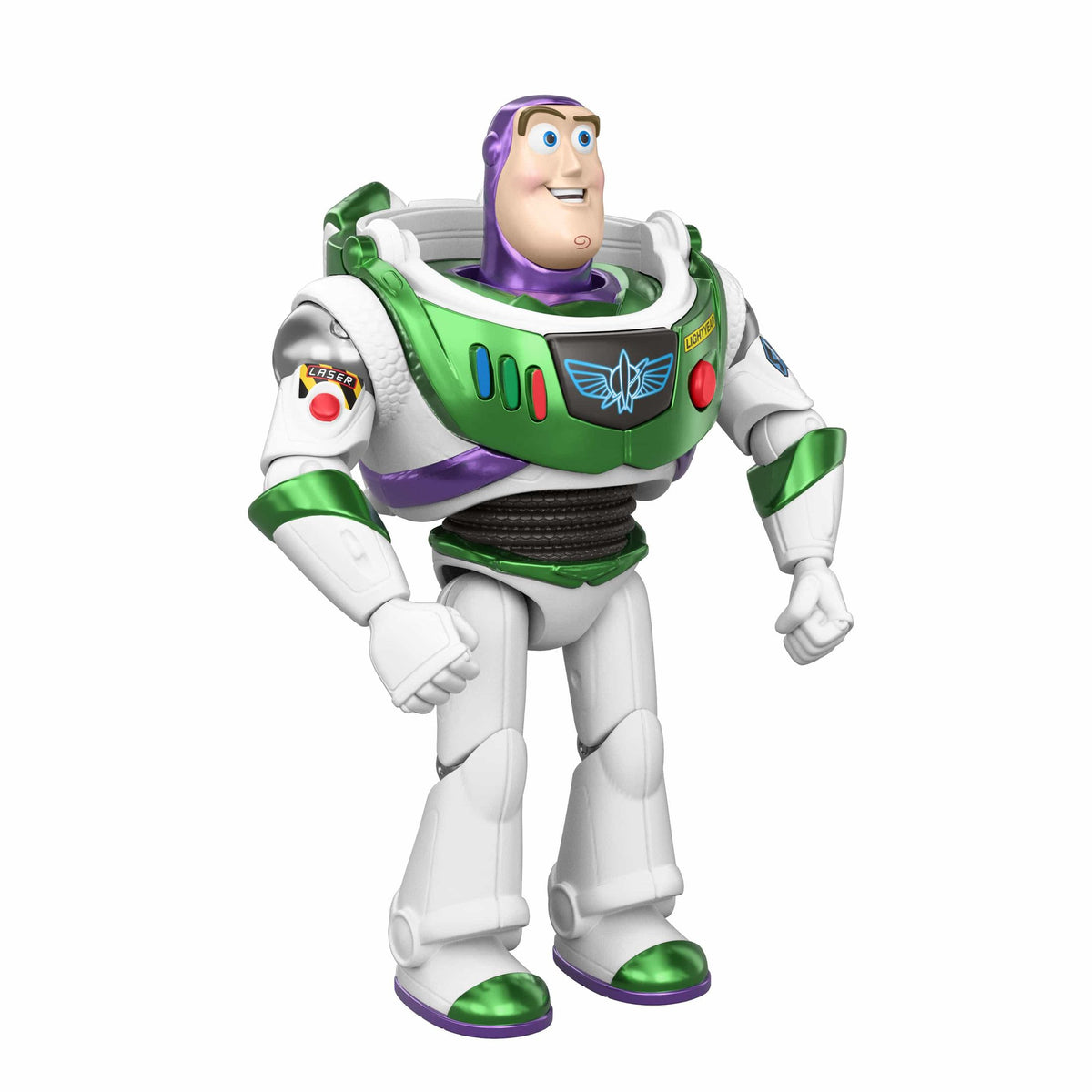 Mattel Disney Pixar Toy Story 5 PlayScale Interactables Hi-Tech Buzz Lightyear Figure 194735356577