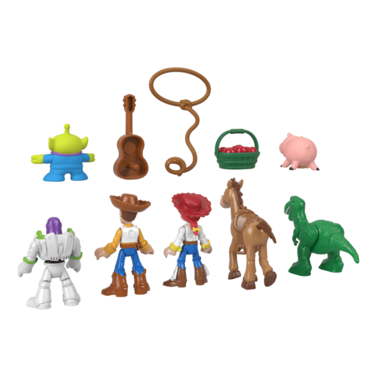 Mattel Imaginext Toy Story Andy's Room Deluxe Collectible Action Figure Pack Set