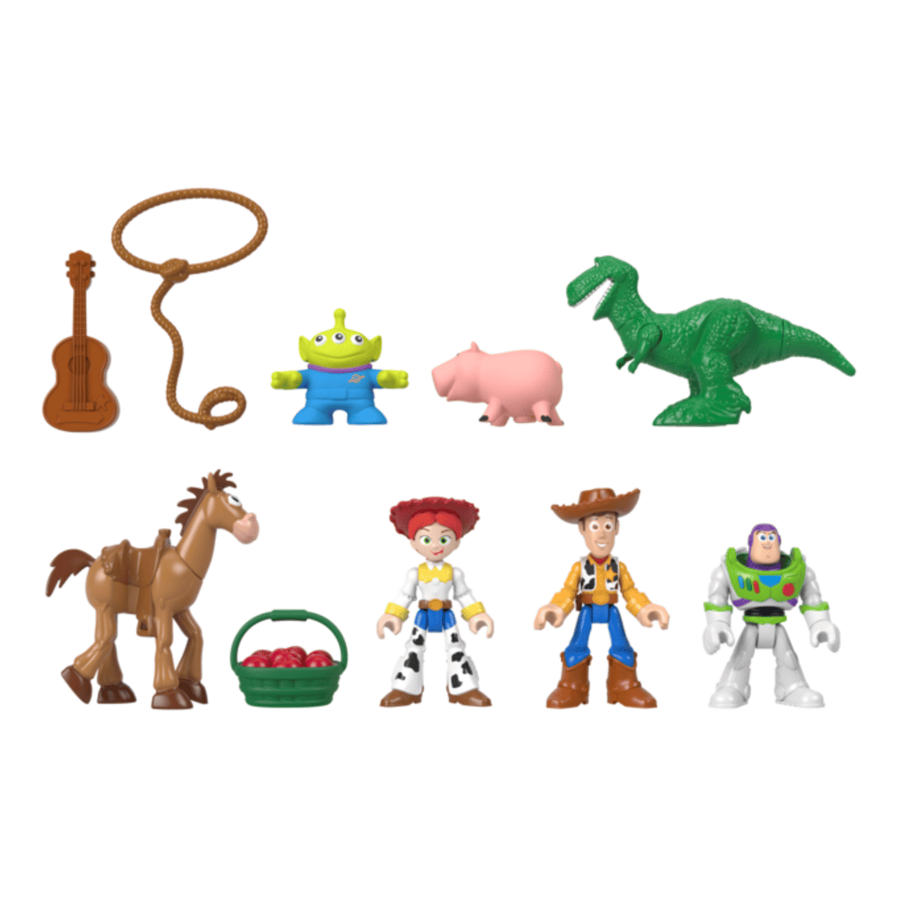 Mattel Imaginext Toy Story Andy's Room Deluxe Collectible Action Figure Pack Set