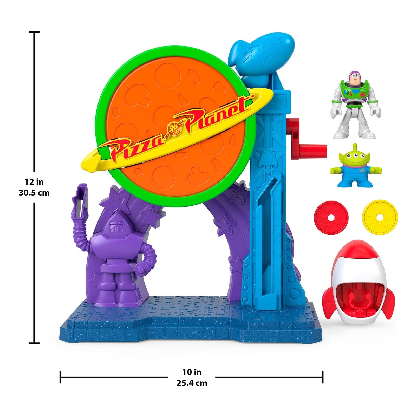 Mattel Imaginext Toy Story Pizza Planet Playset