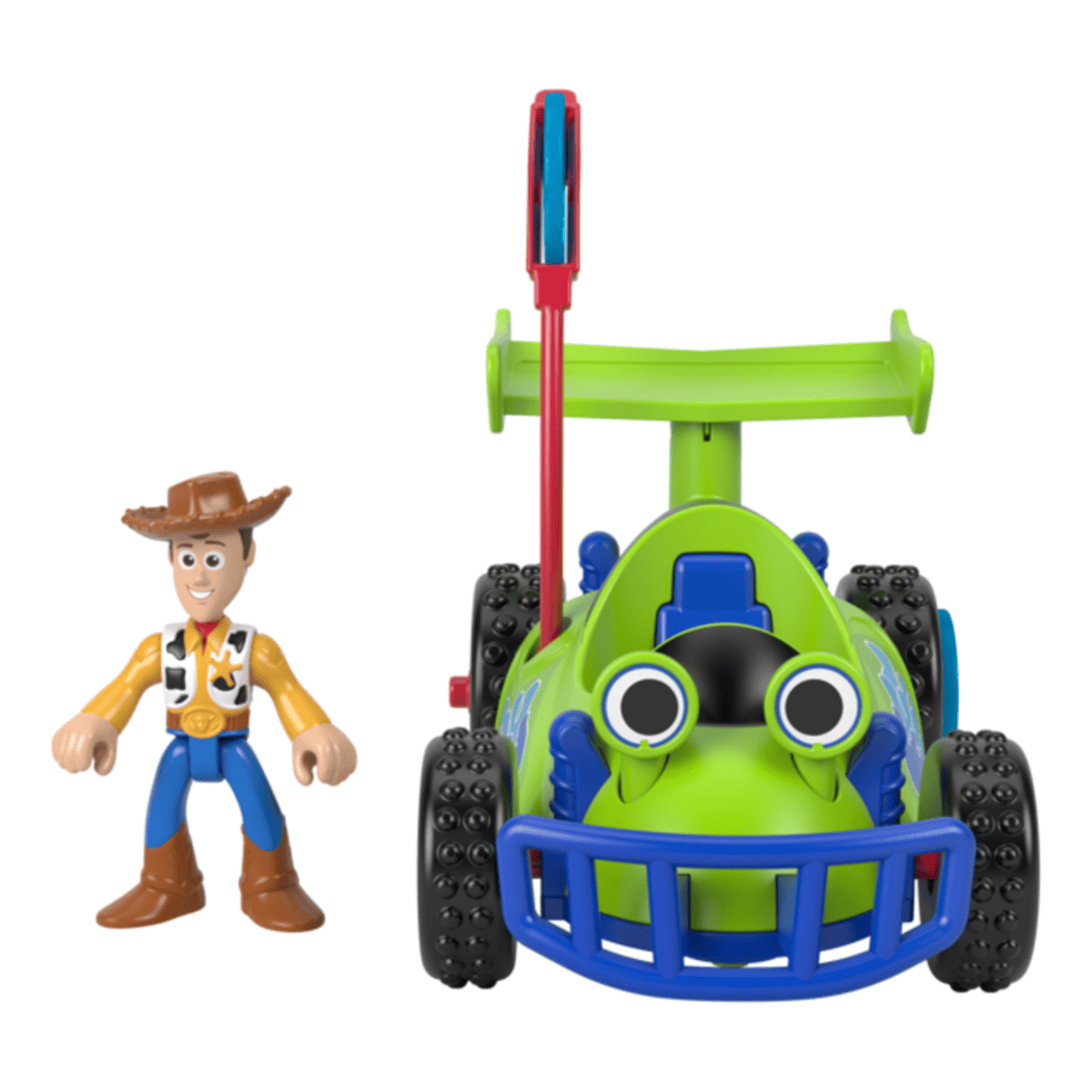 Mattel Imaginext Toy Story Woody Remote Control Vehicle Deluxe Edition Authentic