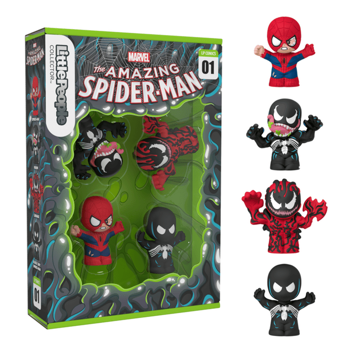 Mattel LP Collector Spider-Man Limited Edition Collectible Figure With Display Stand