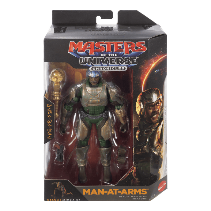 Mattel Masters of the Universe Chronicles Man-At-Arms Action Figure 194735350773