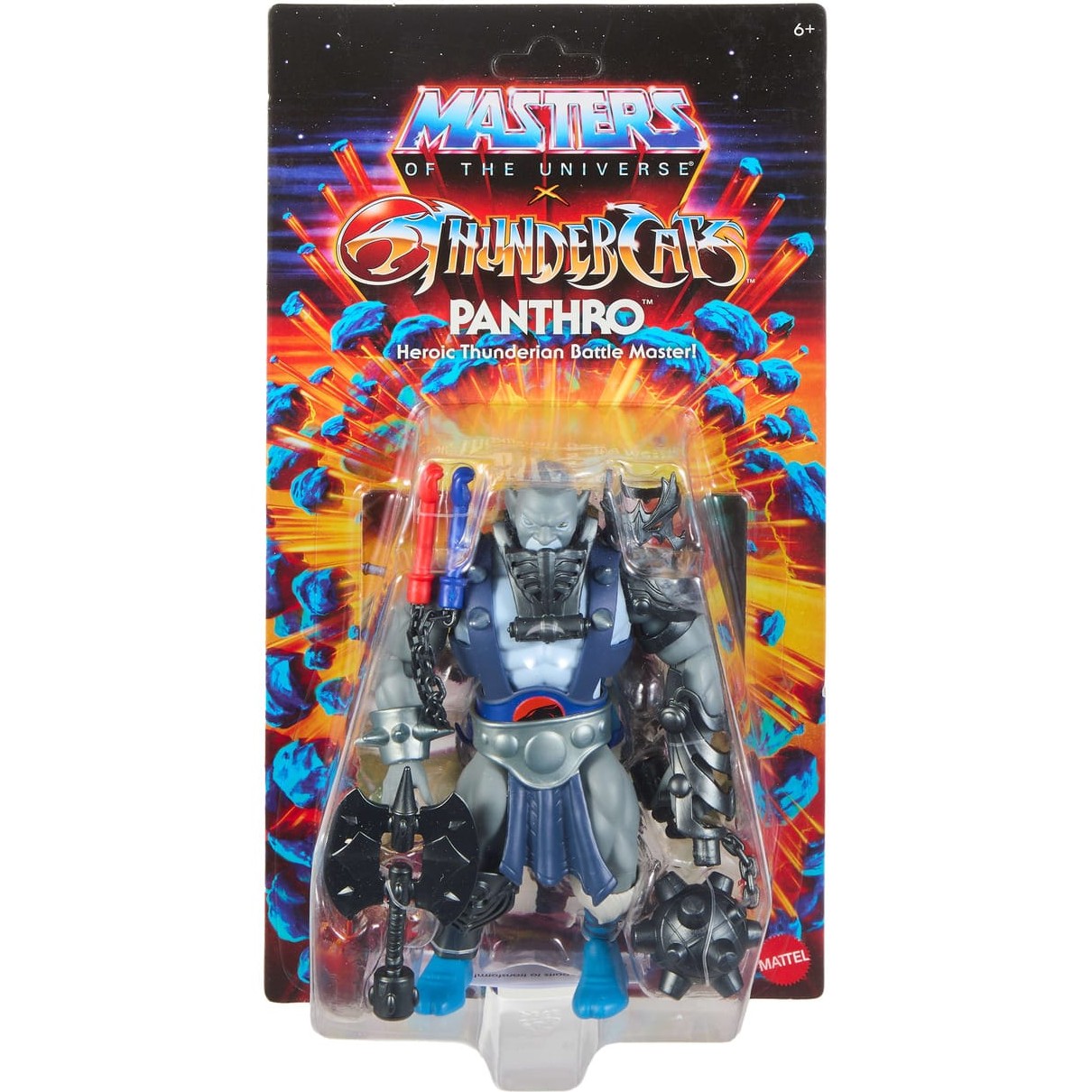 Mattel Masters Of The Universe Origins Panthro ThunderCats Deluxe Edition Collectible Figure