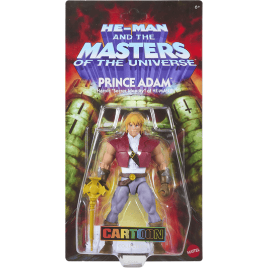 Mattel Masters Of The Universe Origins Prince Adam Action Figure Premium Collectible