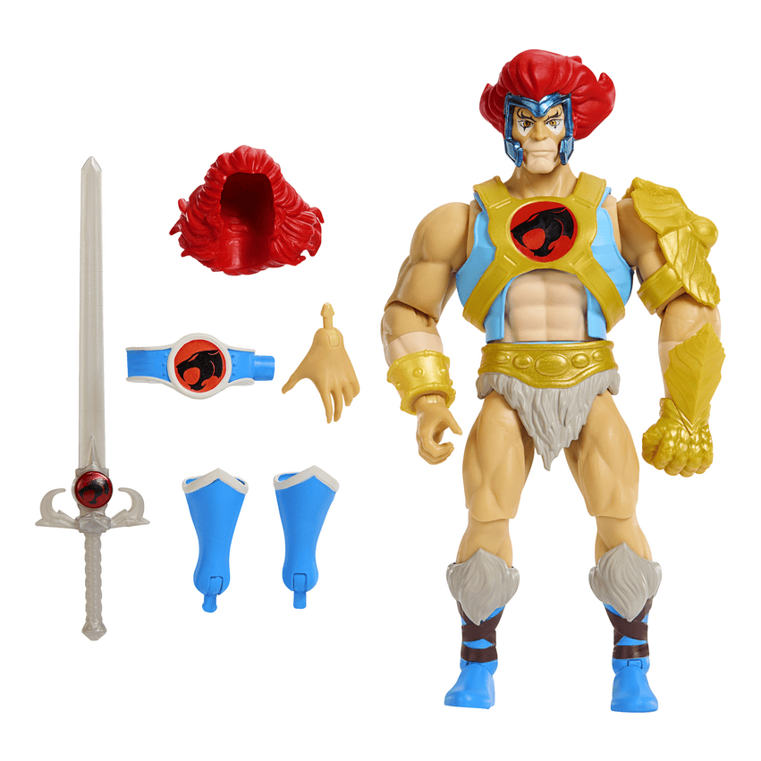 Mattel MOTU Origins Lion-O ThunderCats Crossover Edition Premium Collectible Action Figure