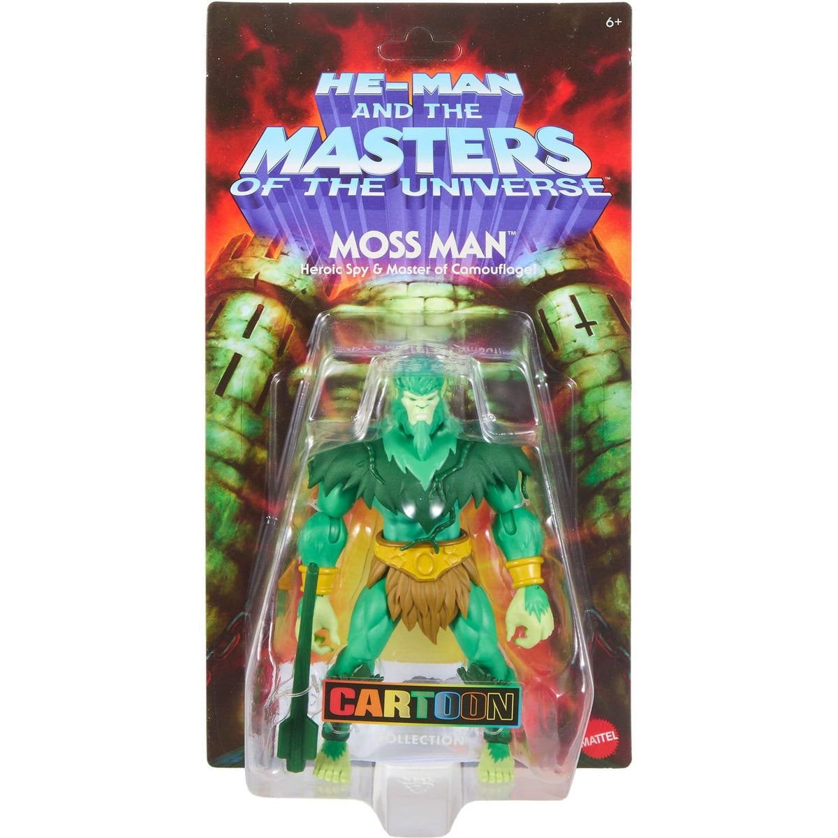 Mattel MOTU Origins Moss Man Collectible Action Figure for Premium Showcase Display
