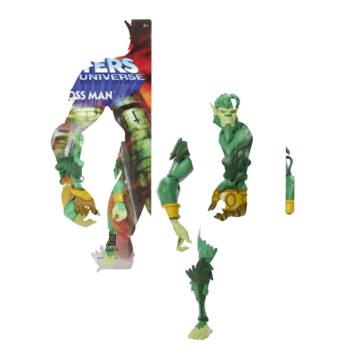 Mattel MOTU Origins Moss Man Collectible Action Figure for Premium Showcase Display