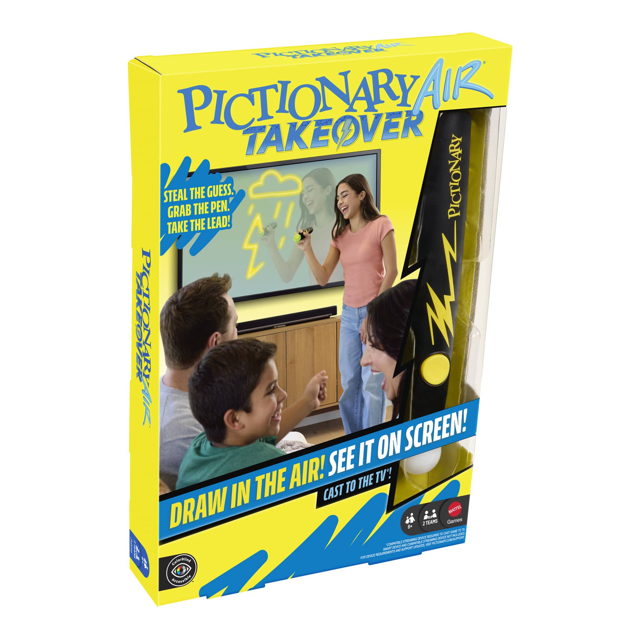 Mattel Pictionary Air Takeover Family Party Game
