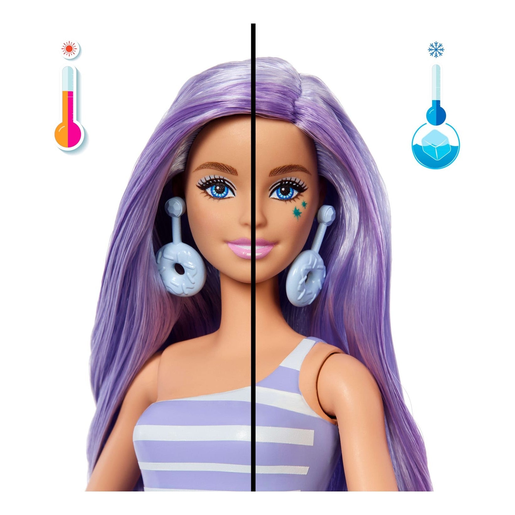 Mattel PopReveal Deluxe Collector's Purple Version Limited Edition Exclusive Barbie Doll