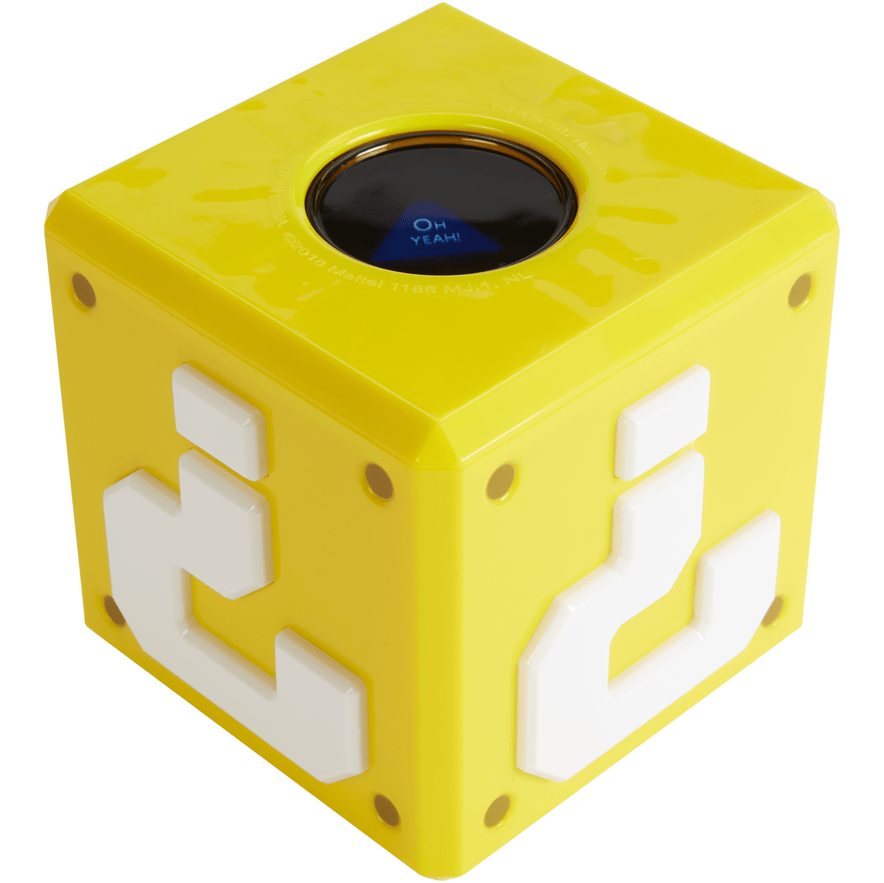 Mattel Premium Magic 8 Ball Super Mario Interactive Enhanced Deluxe Fortune-Telling Toy 887961583236