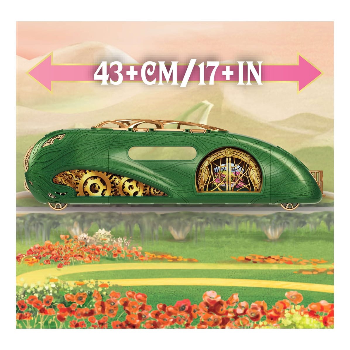 Mattel Wicked For Good Emerald City Train Deluxe Edition Collectible Premium Playset