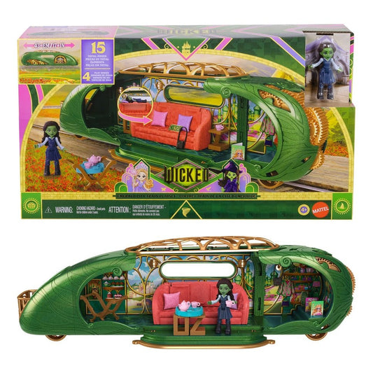 Mattel Wicked For Good Emerald City Train Deluxe Edition Collectible Premium Playset