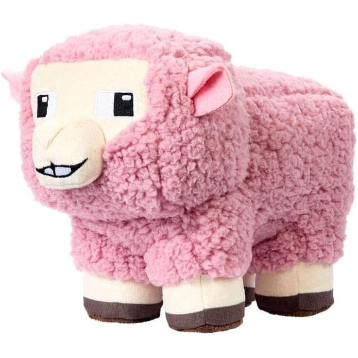 Minecraft Movie 20cm Soft Plush - Pink Sheep 194735303267