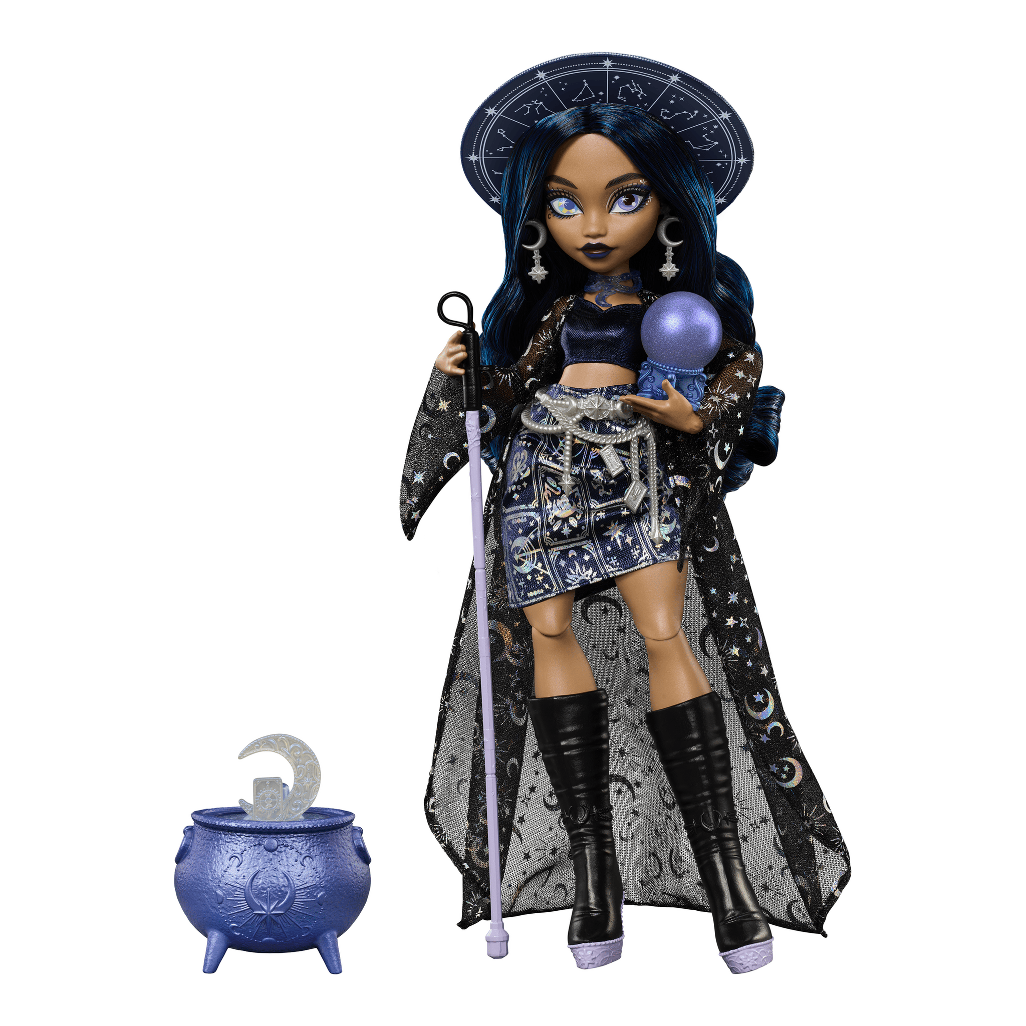 Monster High Moonspell Magic Claire de Luna Fashion Doll with Accessories 194735373116