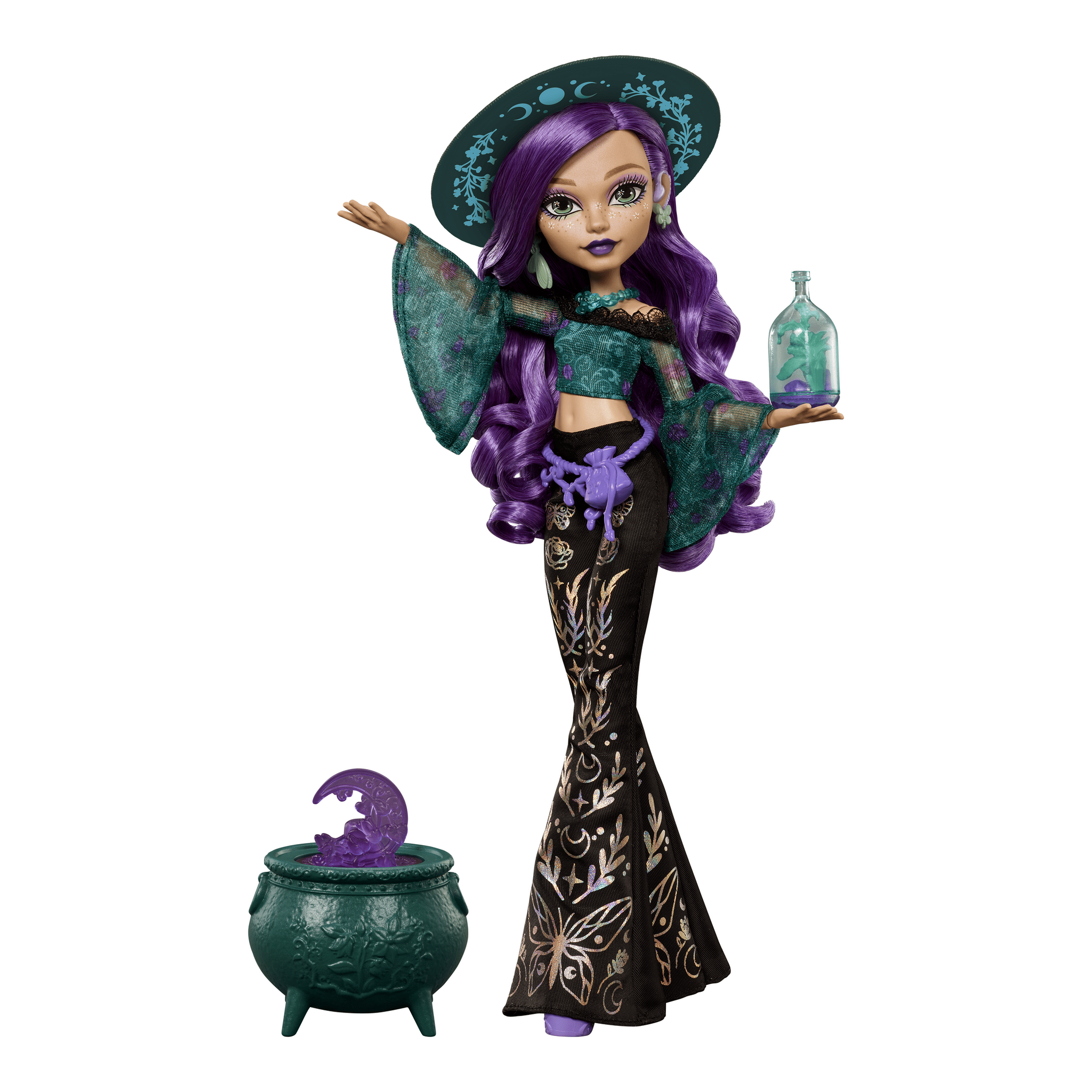 Monster High Moonspell Magic Willow Thorne Nature Witch Doll 194735373123