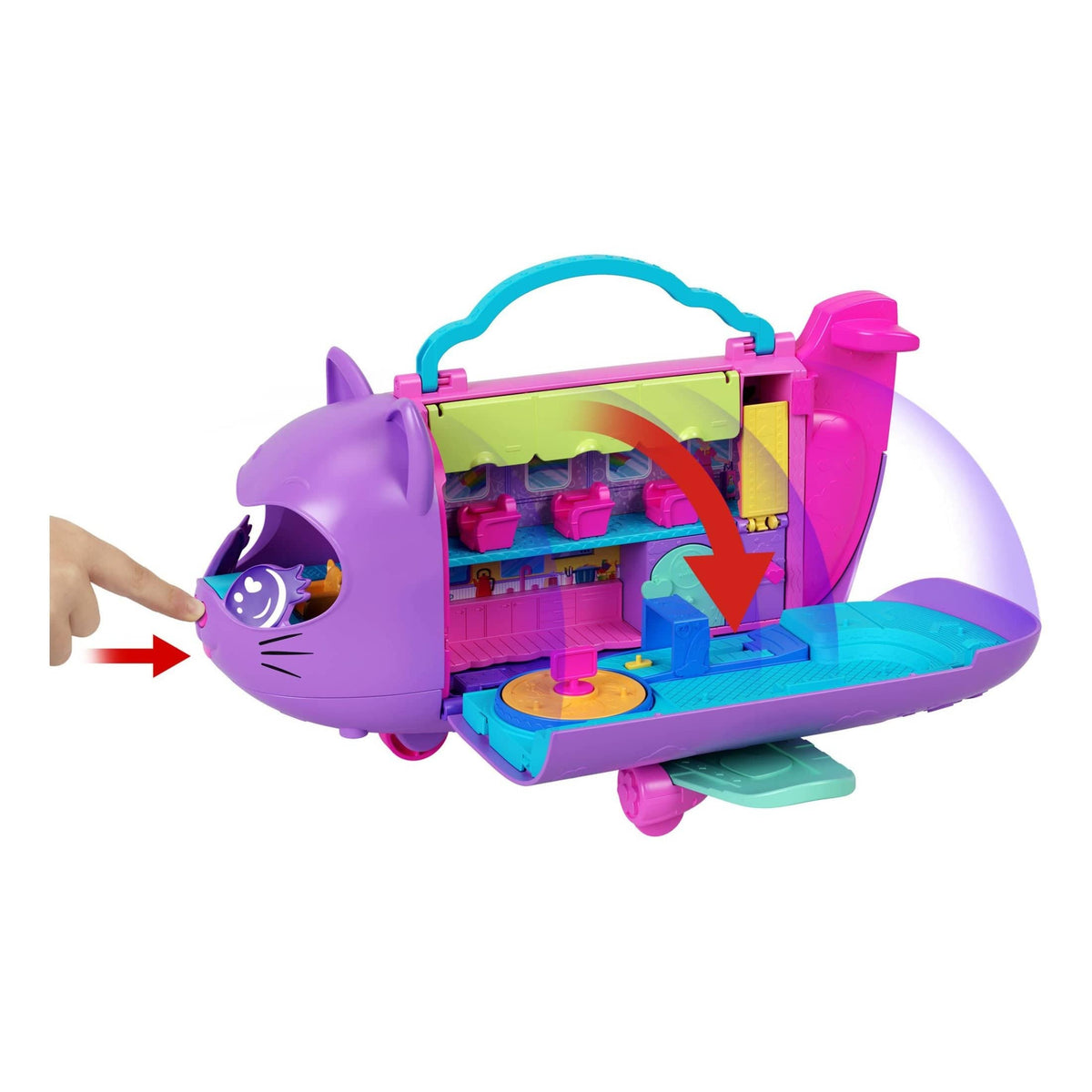 Polly Pocket - Kitty Plane 0019473521777