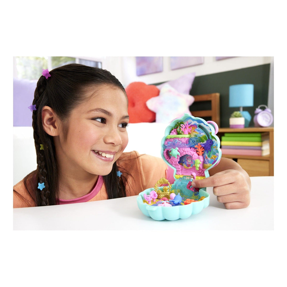 Polly Pocket Pocket World Mermaid Bear Compact