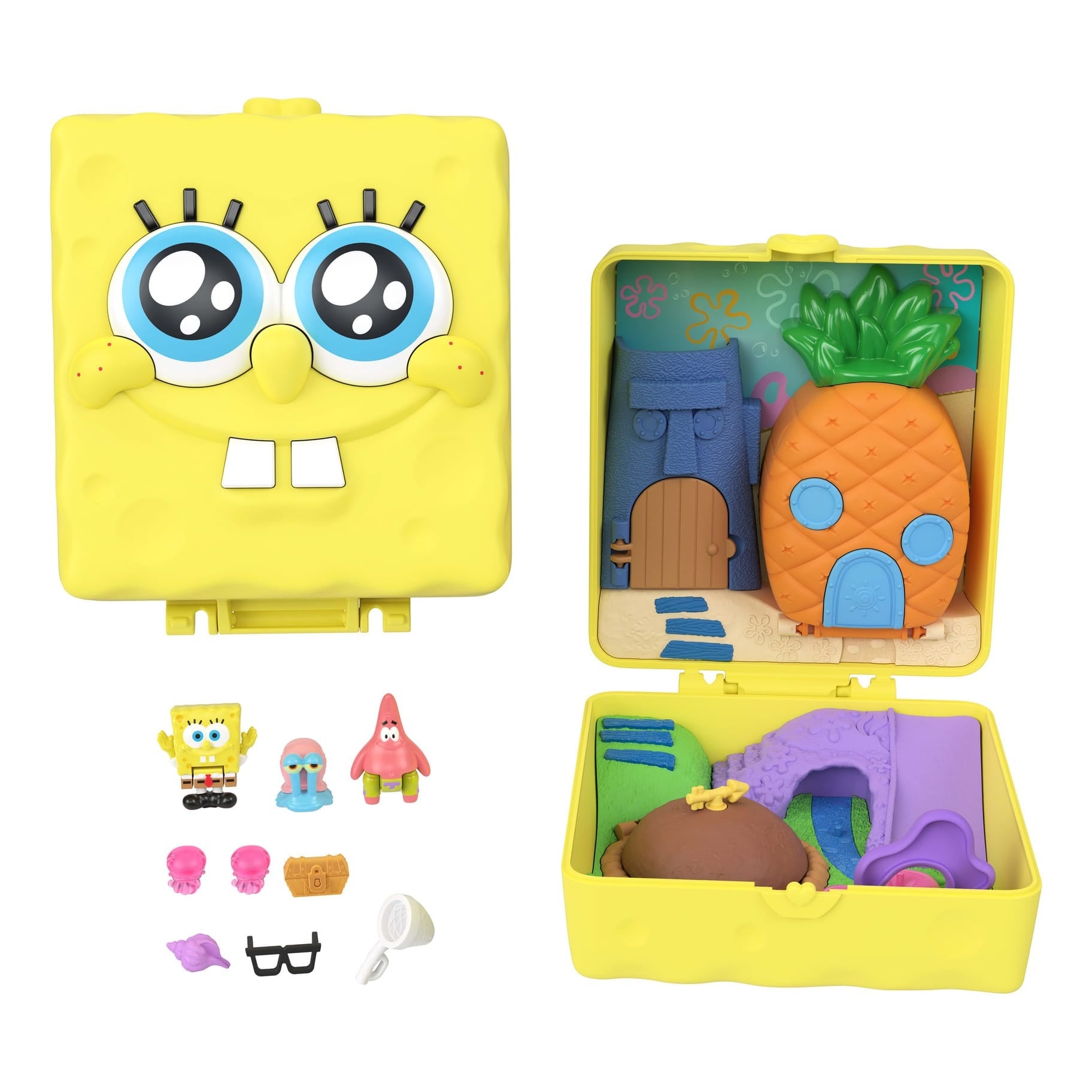 Polly Pocket SpongeBob SquarePants Undersea Adventures Patrick Compact Playset Kit 194735346646