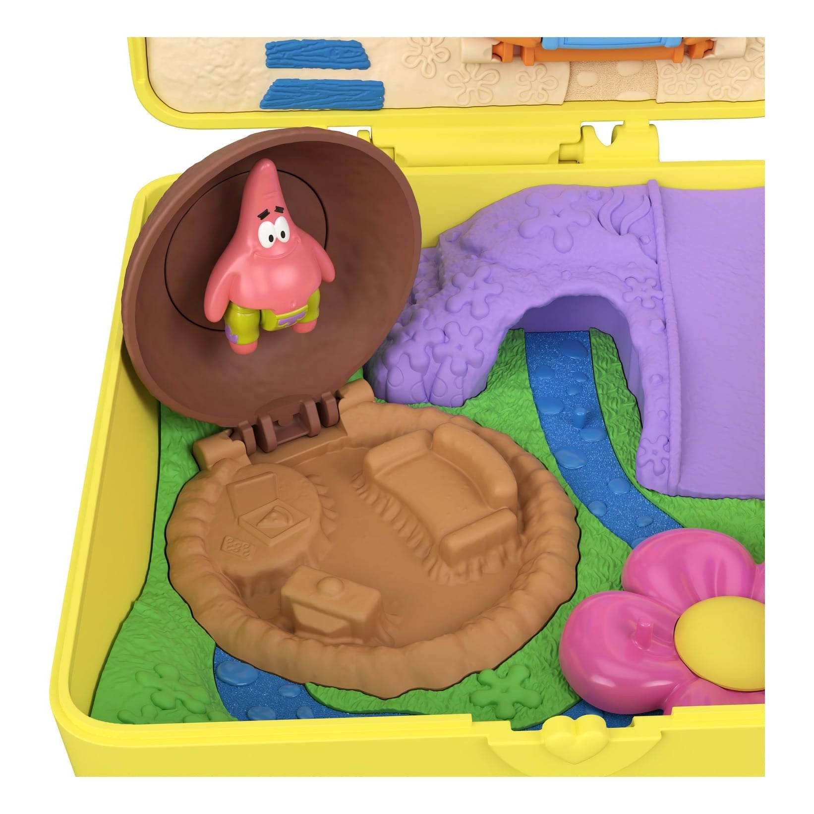 Polly Pocket SpongeBob SquarePants Undersea Adventures Patrick Compact Playset Kit 194735346646