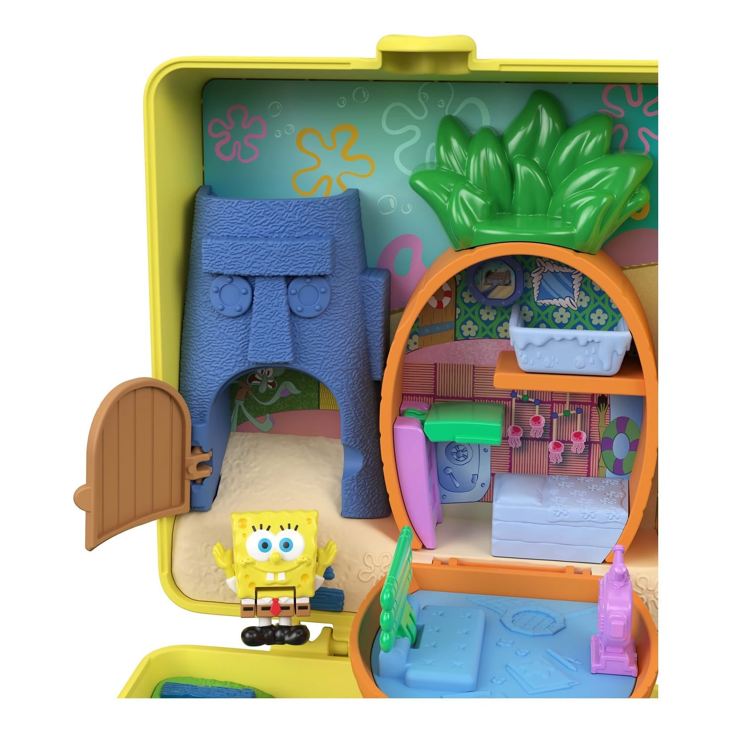 Polly Pocket SpongeBob SquarePants Undersea Adventures Patrick Compact Playset Kit 194735346646